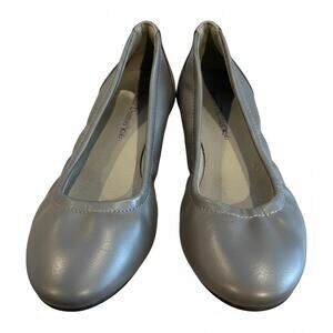 Pierre Dumas Kids Black Ballet Flats – Size 1 Youth – Classic Dress Shoes